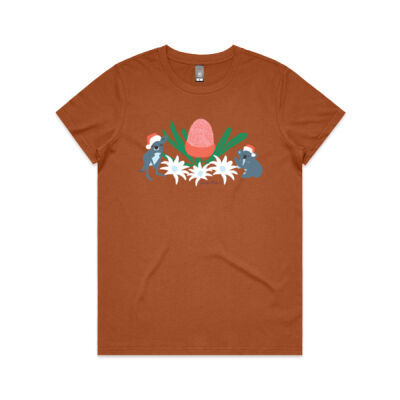 Australiana Christmas Woman's Tee Thumbnail